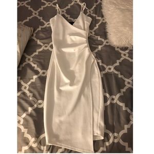 White formal dress